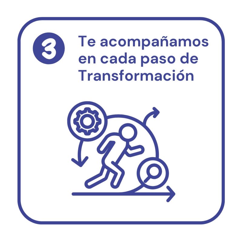te acompañamos en cada paso de transformación